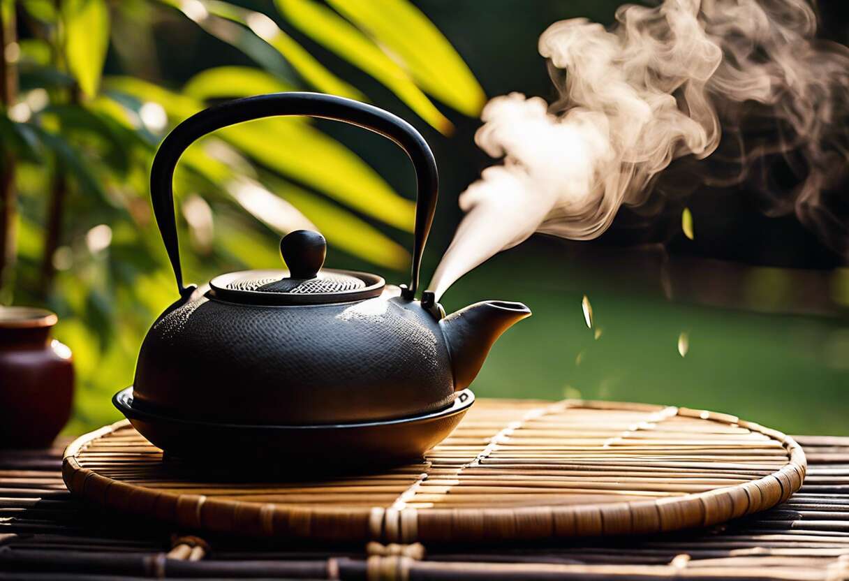 Choix d'une théière japonaise en fonte : guide pour les amateurs de thé