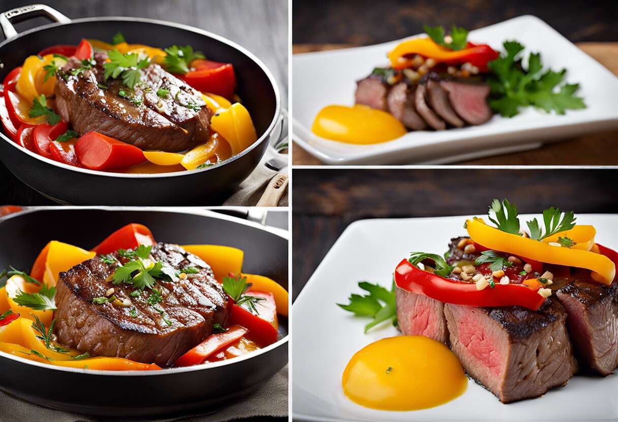 Recette de bœuf sauté aux poivrons : saveurs et simplicité