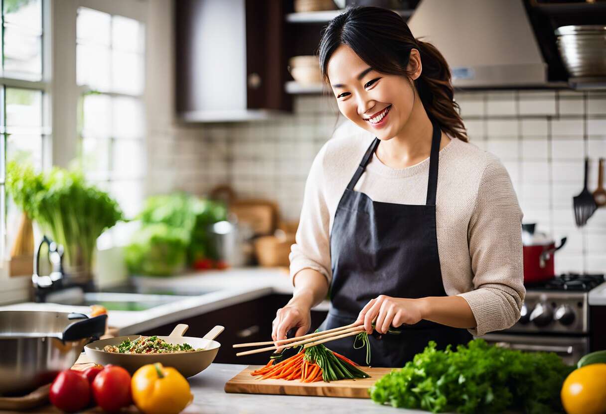 Apprendre à cuisiner asiatique : guide facile pour débutants