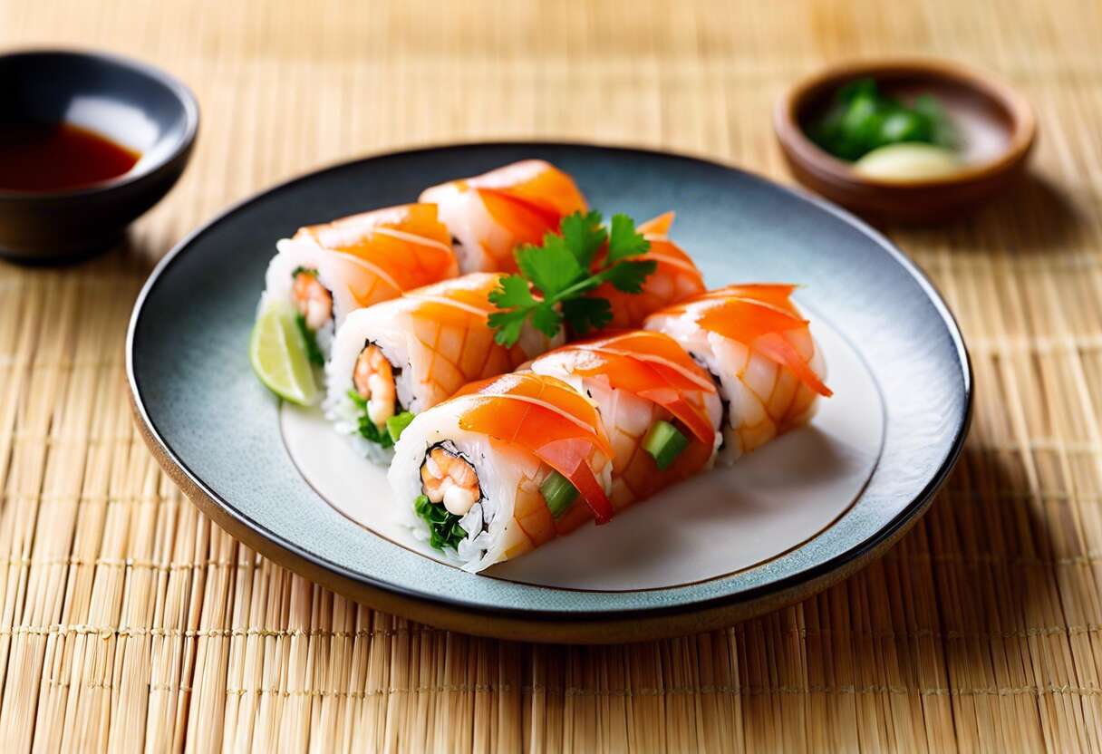 Recette de pâtés impériaux aux crevettes : croustillants et savoureux