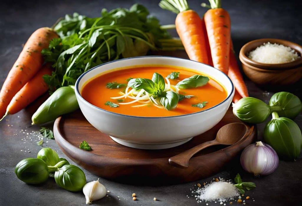 Soupe mi-cuite mi-crue : recette parfaite pour une alimentation équilibrée