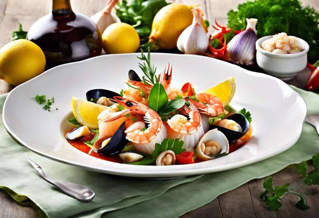 Recette facile : fruits de mer sautés au basilic thaï, un délice simple à réaliser