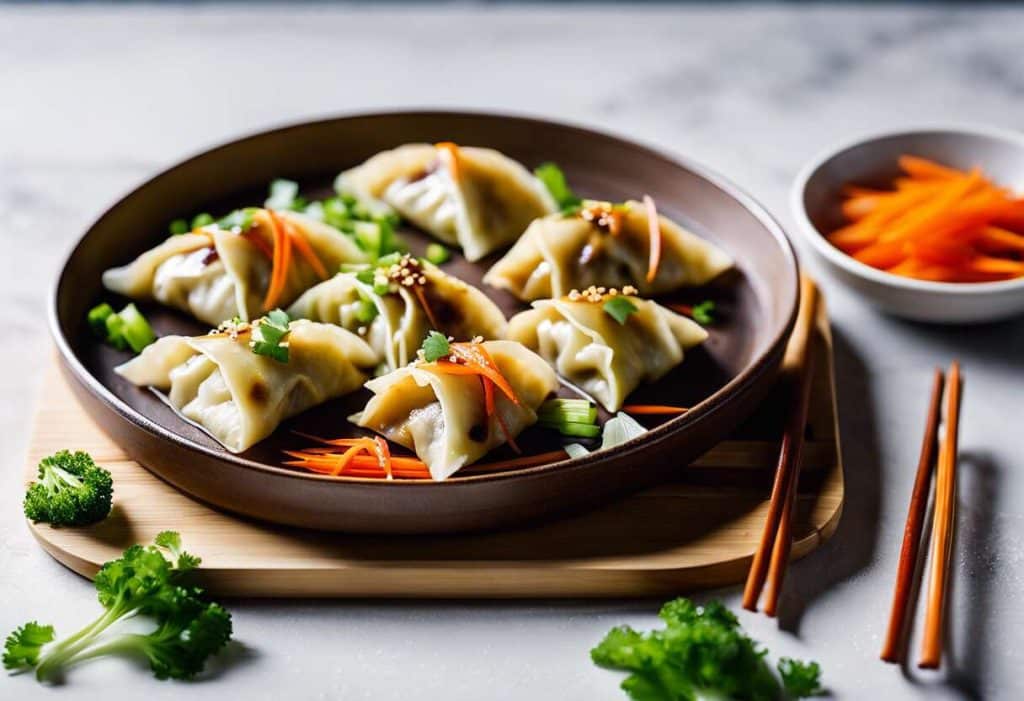 Recette facile : réussir des gyozas végétariens maison