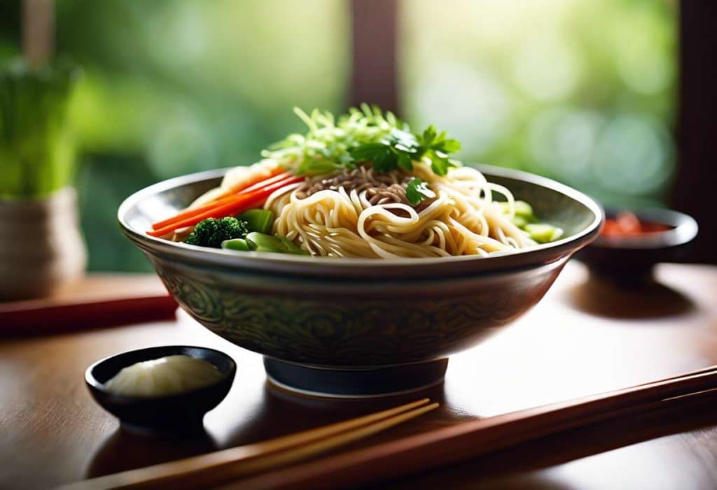Nouilles longue vie : secrets et bienfaits d'un plat ancestral