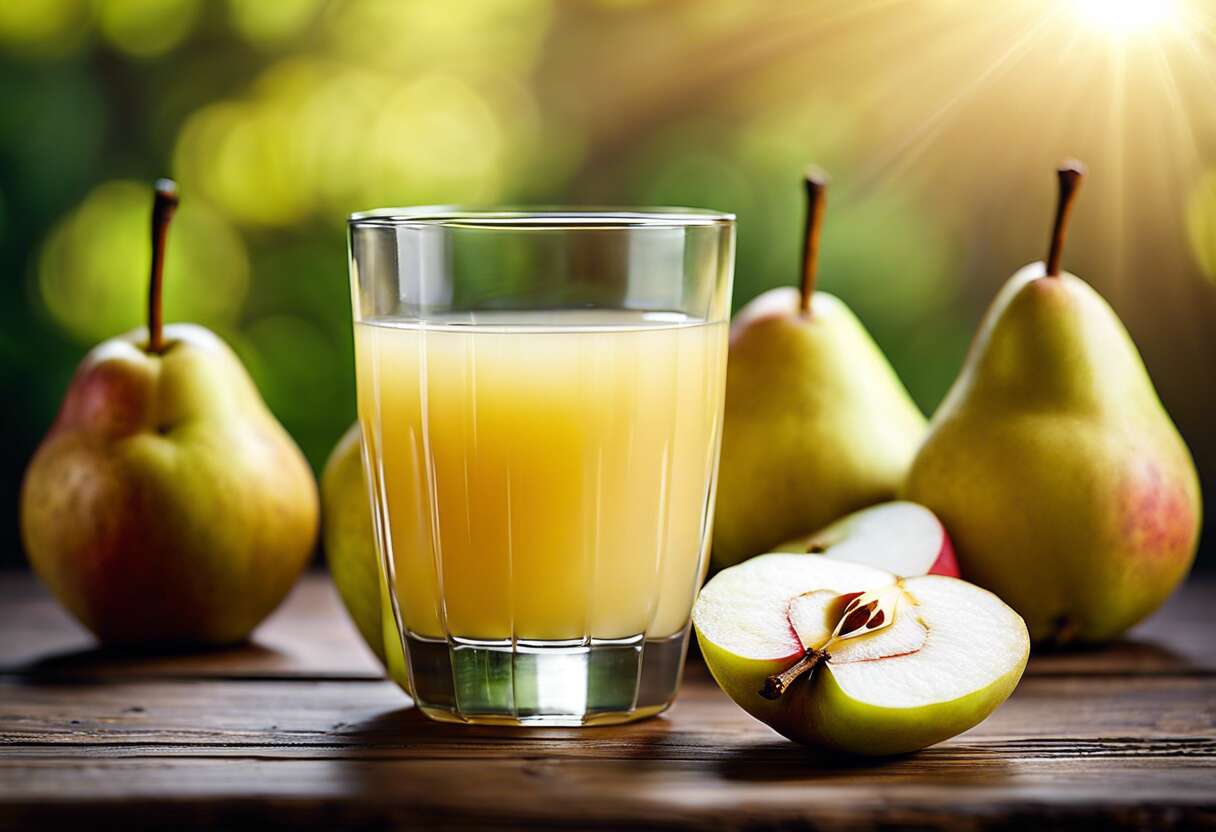 Jus de Nashi : découvrez la Fraîcheur du Jus de Pomme-Poire Asiatique