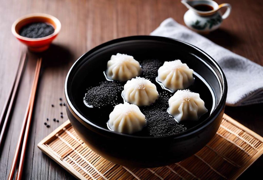 Recette de Tang Yuan aux graines de sésame noir : découvrez ce dessert asiatique traditionnel