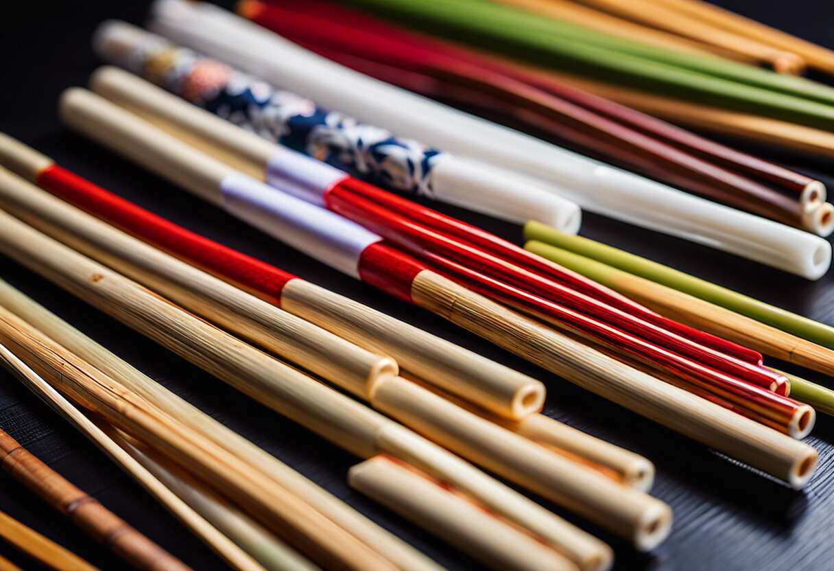 Critères de sélection : matériaux et utilisation des baguettes japonaises Critères de sélection : matériaux et utilisation des baguettes japonaises