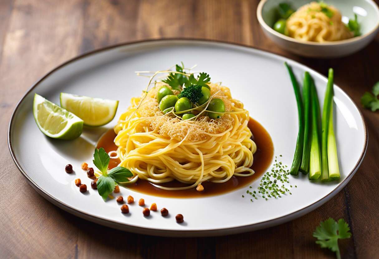 Recette de ramen aux choux de Bruxelles: saveurs fusion surprenantes
