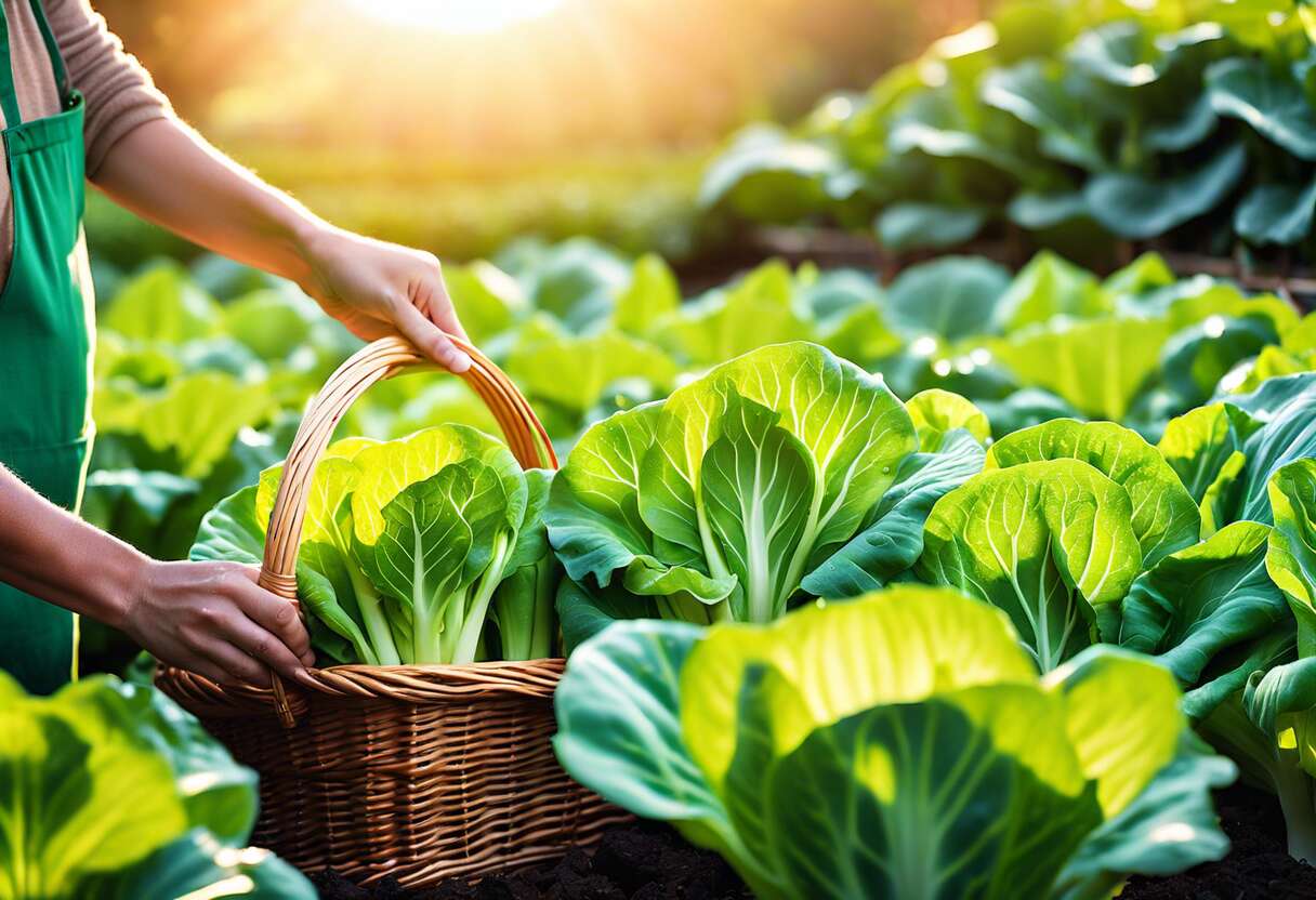 Moment idéal et méthode pour la récolte du pak choï Moment idéal et méthode pour la récolte du pak choï