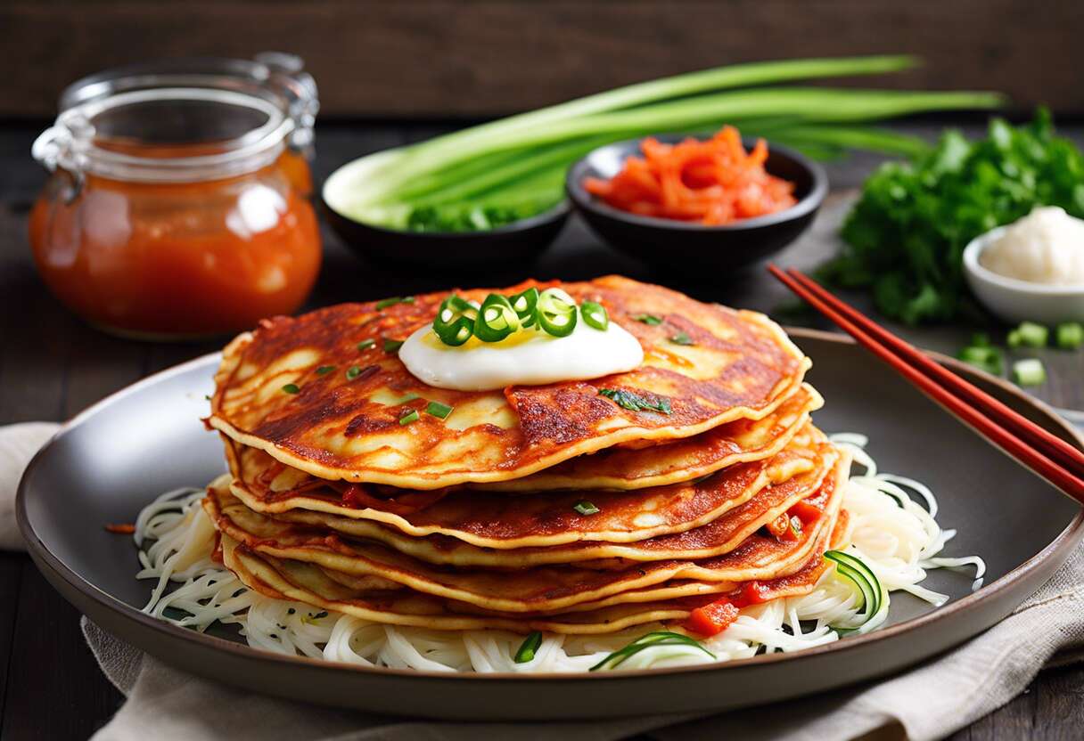 Recette de Kimchijeon : comment faire un pancake de kimchi coréen ?