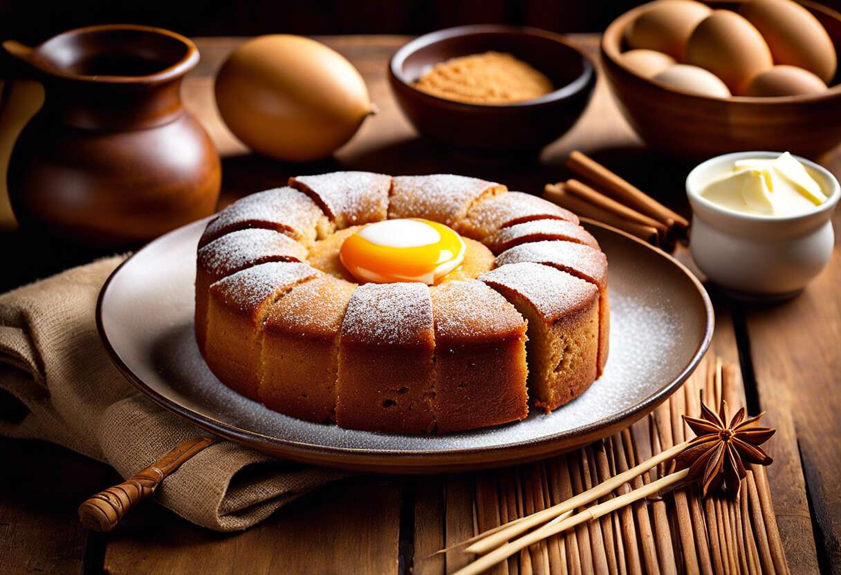 Recette de gâteau taiwanais au sucre brun : saveurs d'Asie