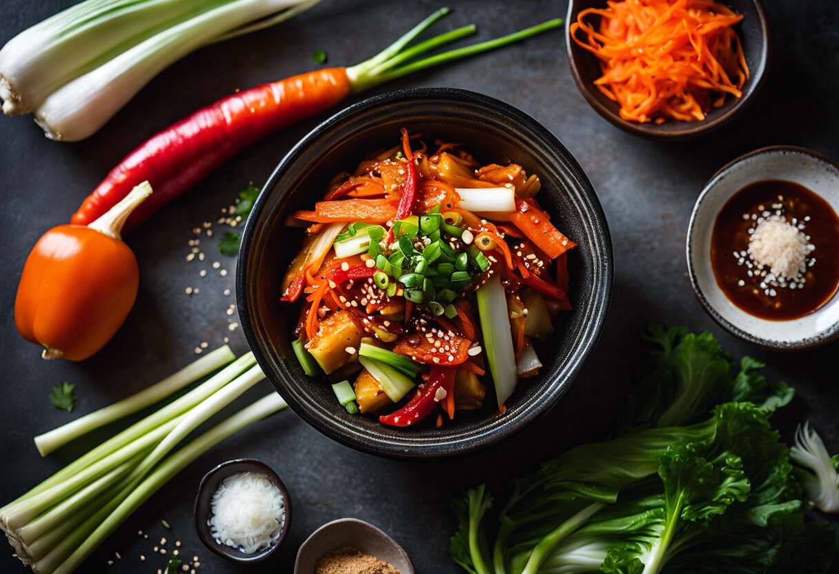 Recette facile de kimchi végétalien : préparation et astuces