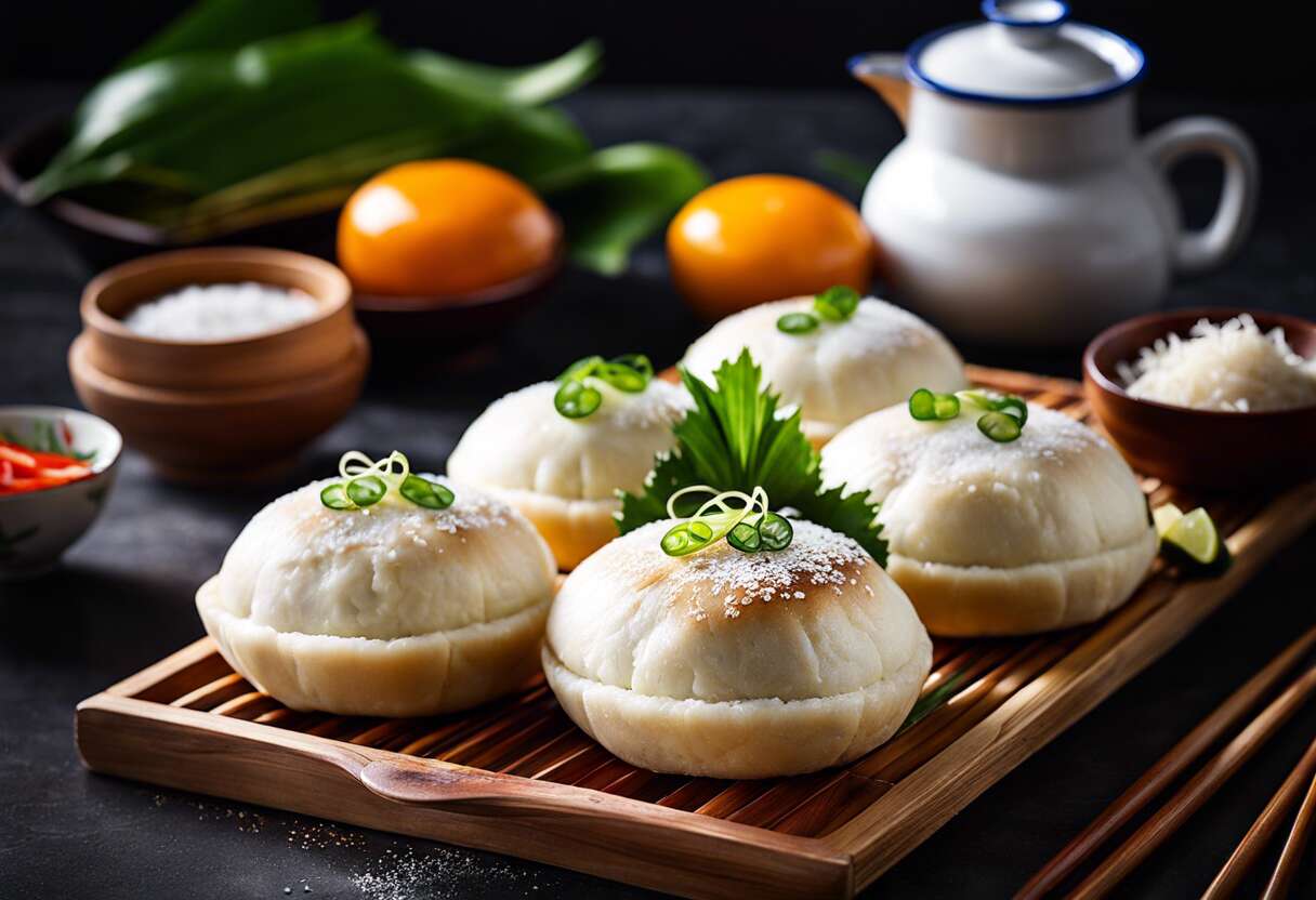 Recette de banh bao : découvrez la brioche vietnamienne traditionnelle