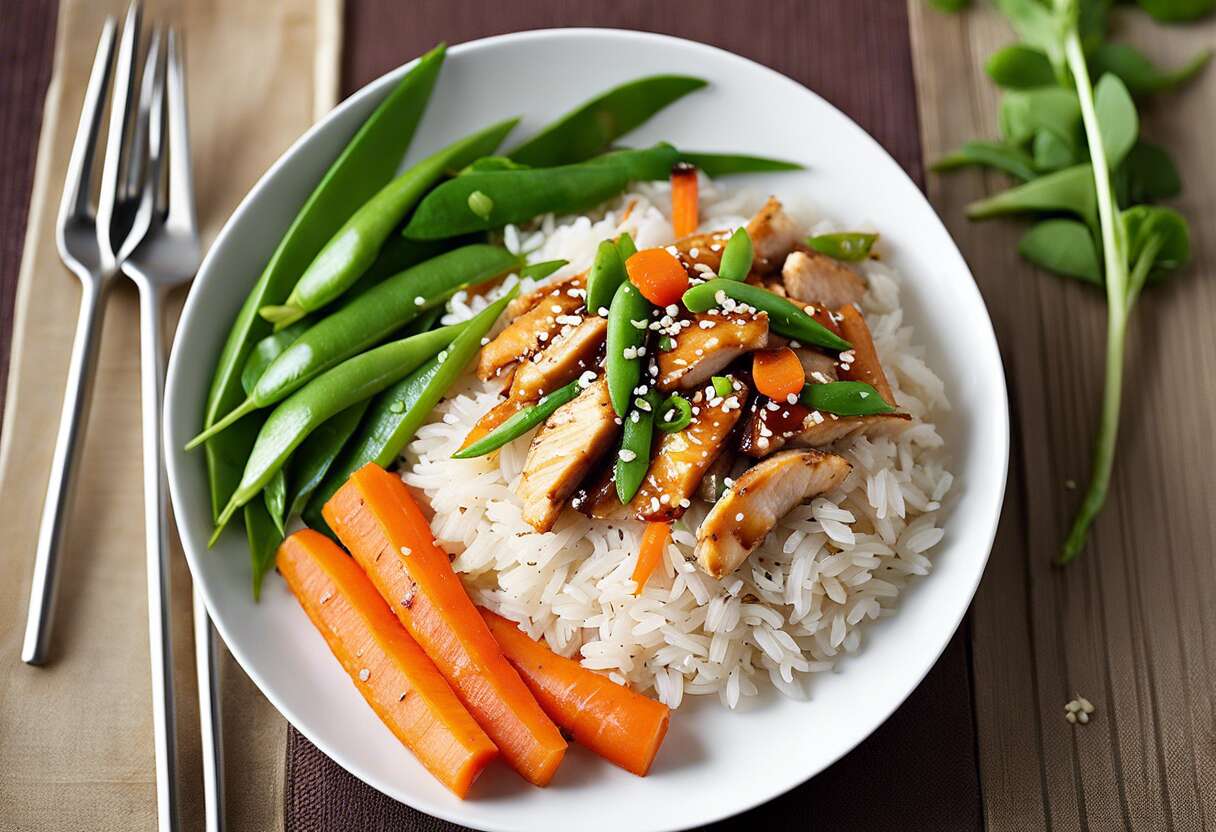Recette facile de riz sauté au poulet : saveurs et astuces