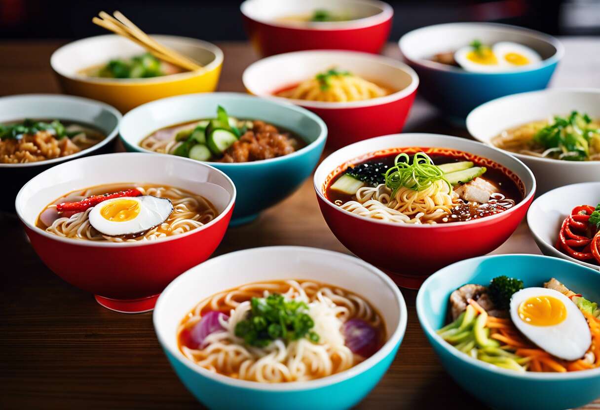 Tendances actuelles des bols ramen dans la restauration rapide