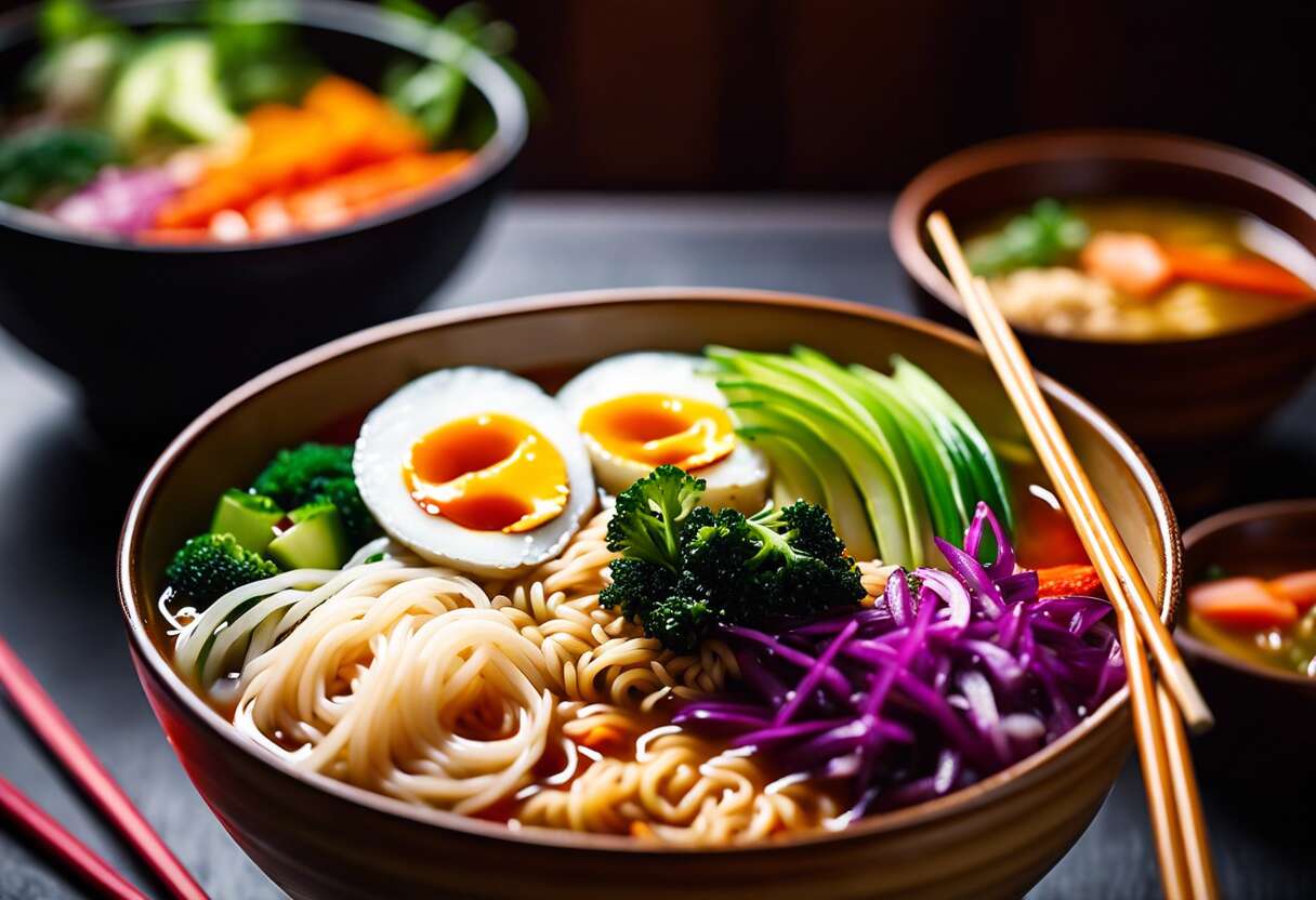 S'adapter aux nouvelles attentes : végétalisme et innovation dans le ramen