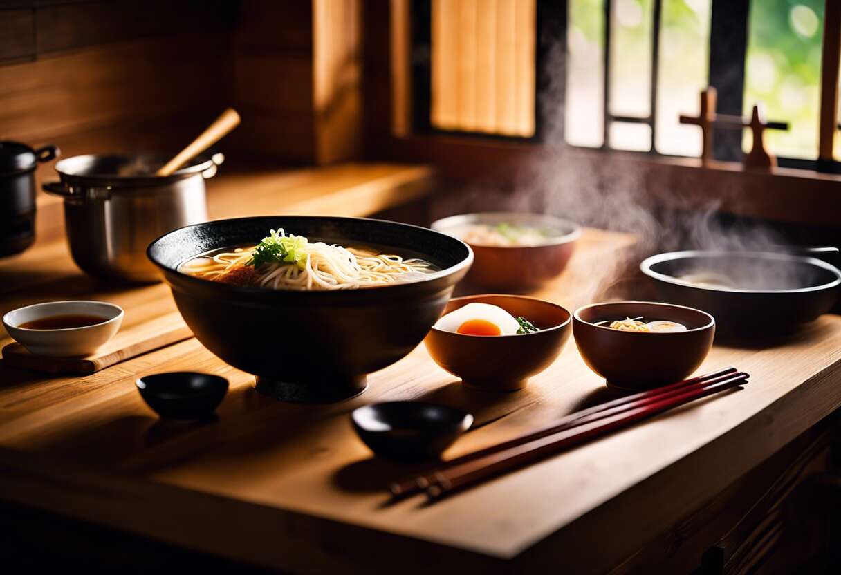 Accessoires incontournables pour servir et déguster le ramen