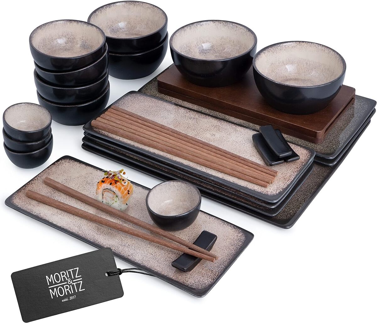 Test complet : service Sushi Moritz & Moritz 29 pièces