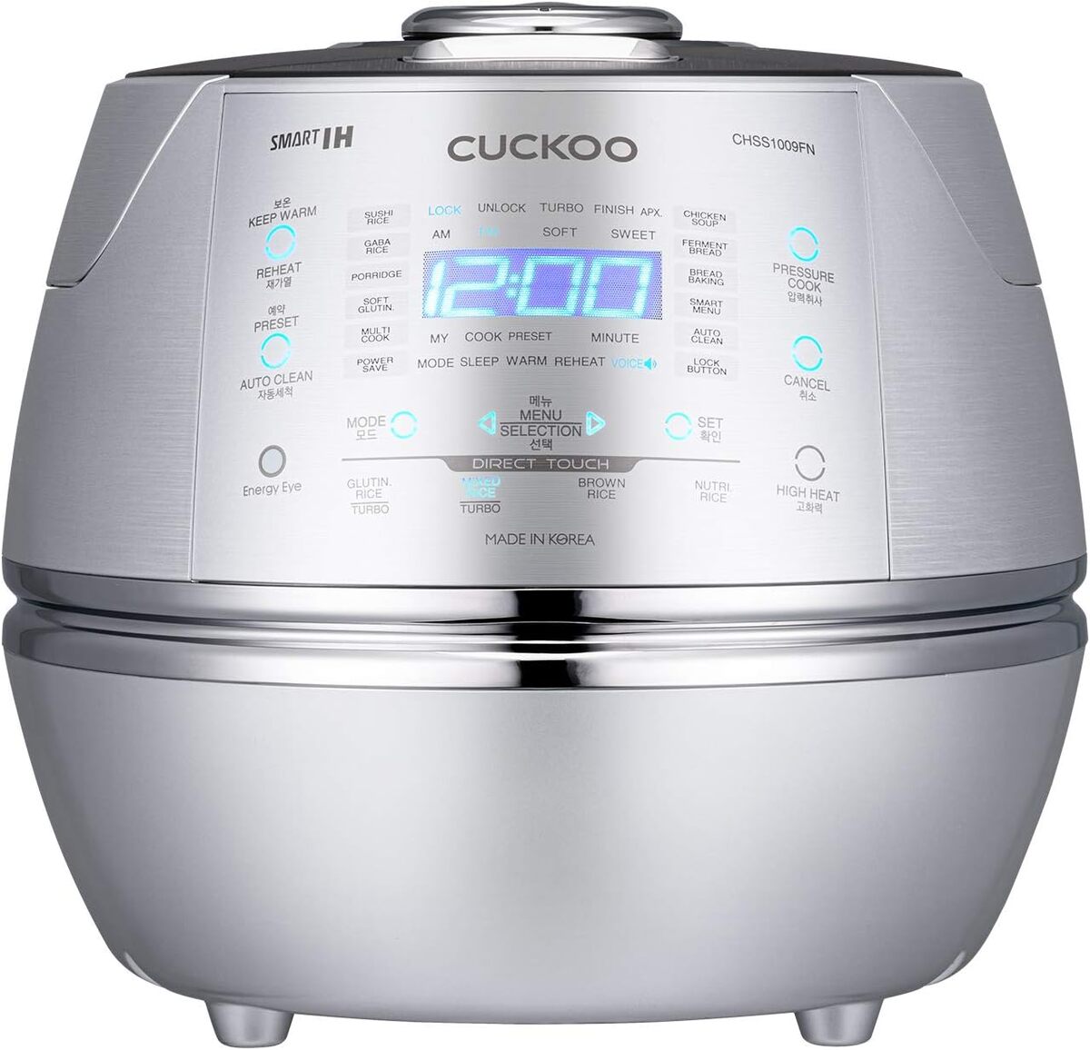 Test CUCKOO CRP-CHSS1009FN : cuiseur à riz IH programmable et sûr