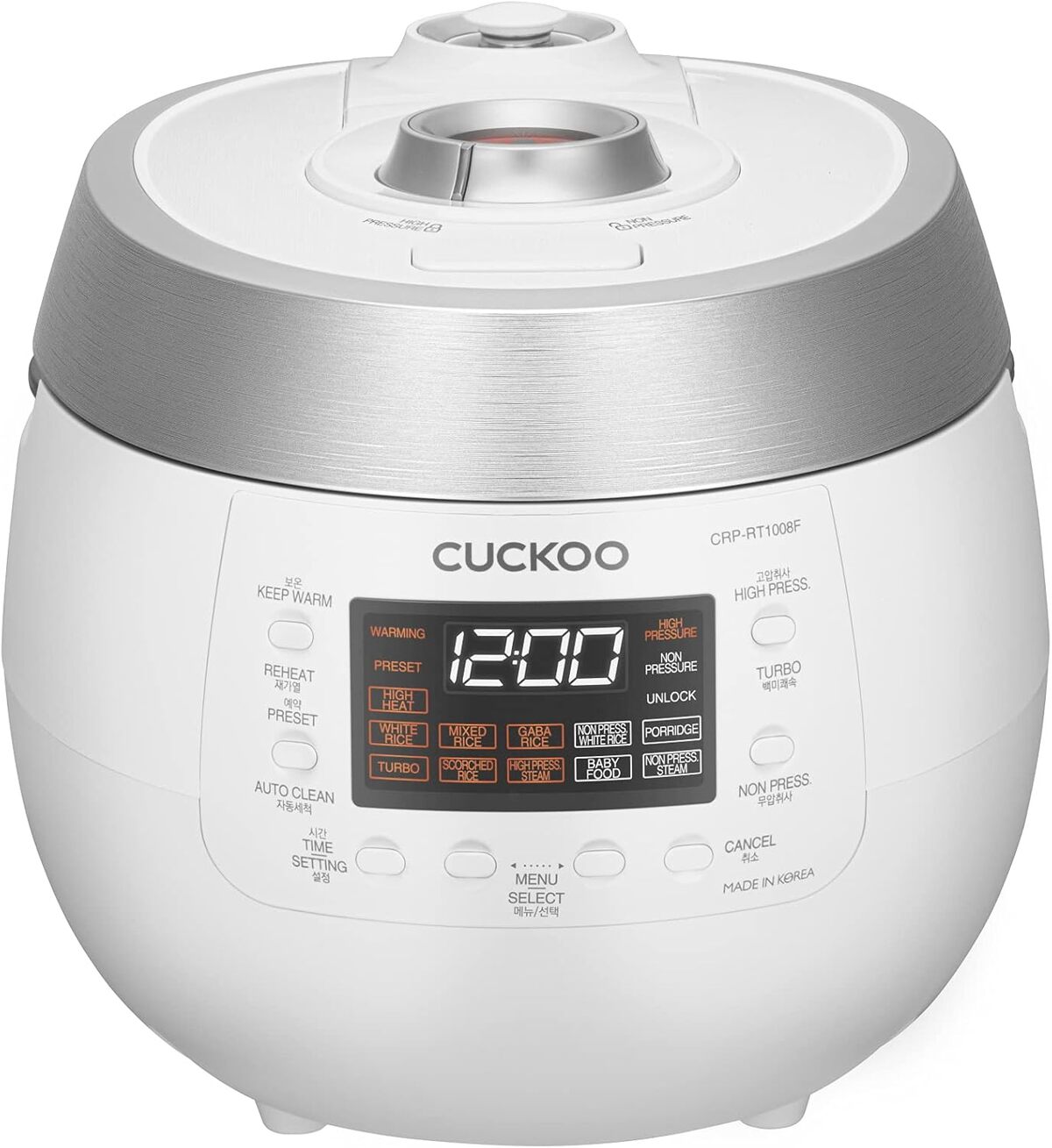 Test Cuckoo CRP-RT1008F : performance du Cuiseur à Riz Vapeur
