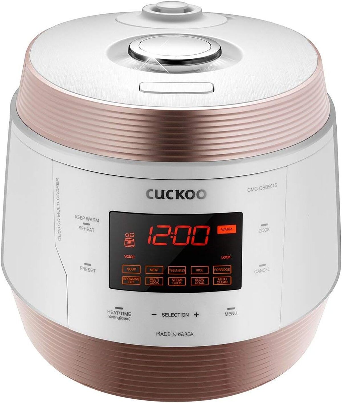 Test multicuiseur ICOOK Q5 CUCKOO : performance 8 en 1