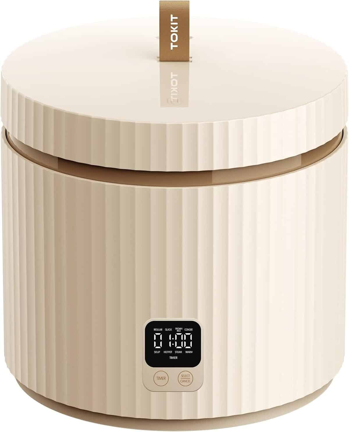 Test du cuiseur à riz TOKIT : une mini révolution antiadhésive