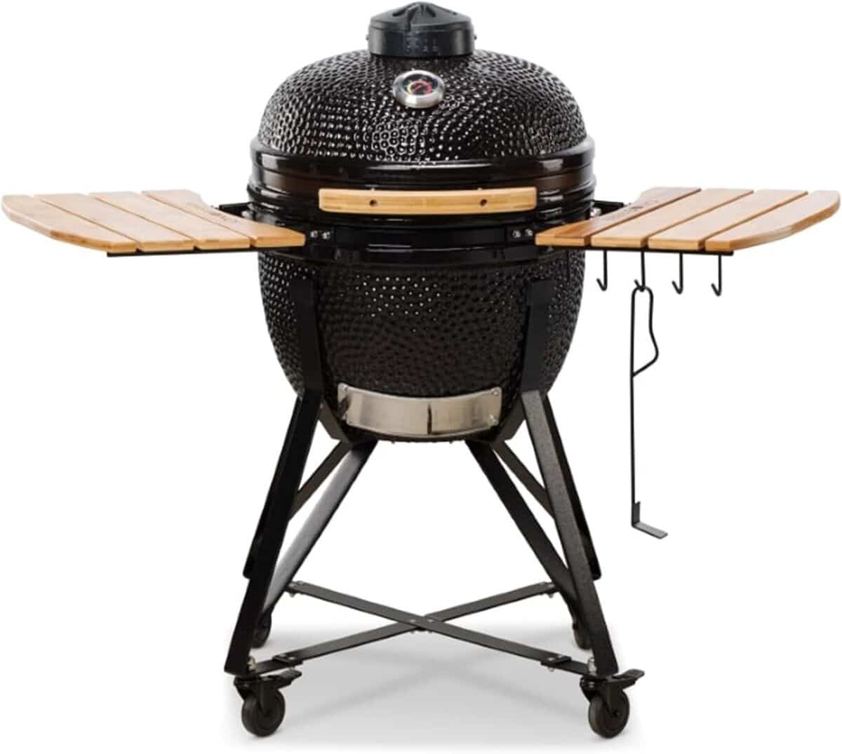 Test du Kamado Bono Media : barbecue et fumoir polyvalent à découvrir