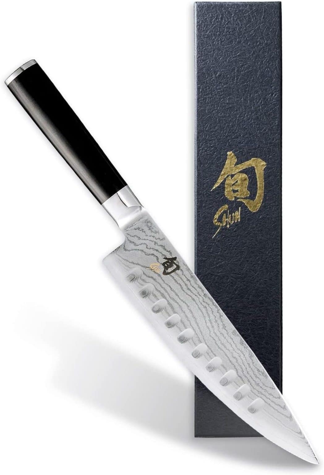 Couteau De Cuisine Style Japonais ISSIKI CHEF 20cm - Lame En Acier Inoxydable, Neuf