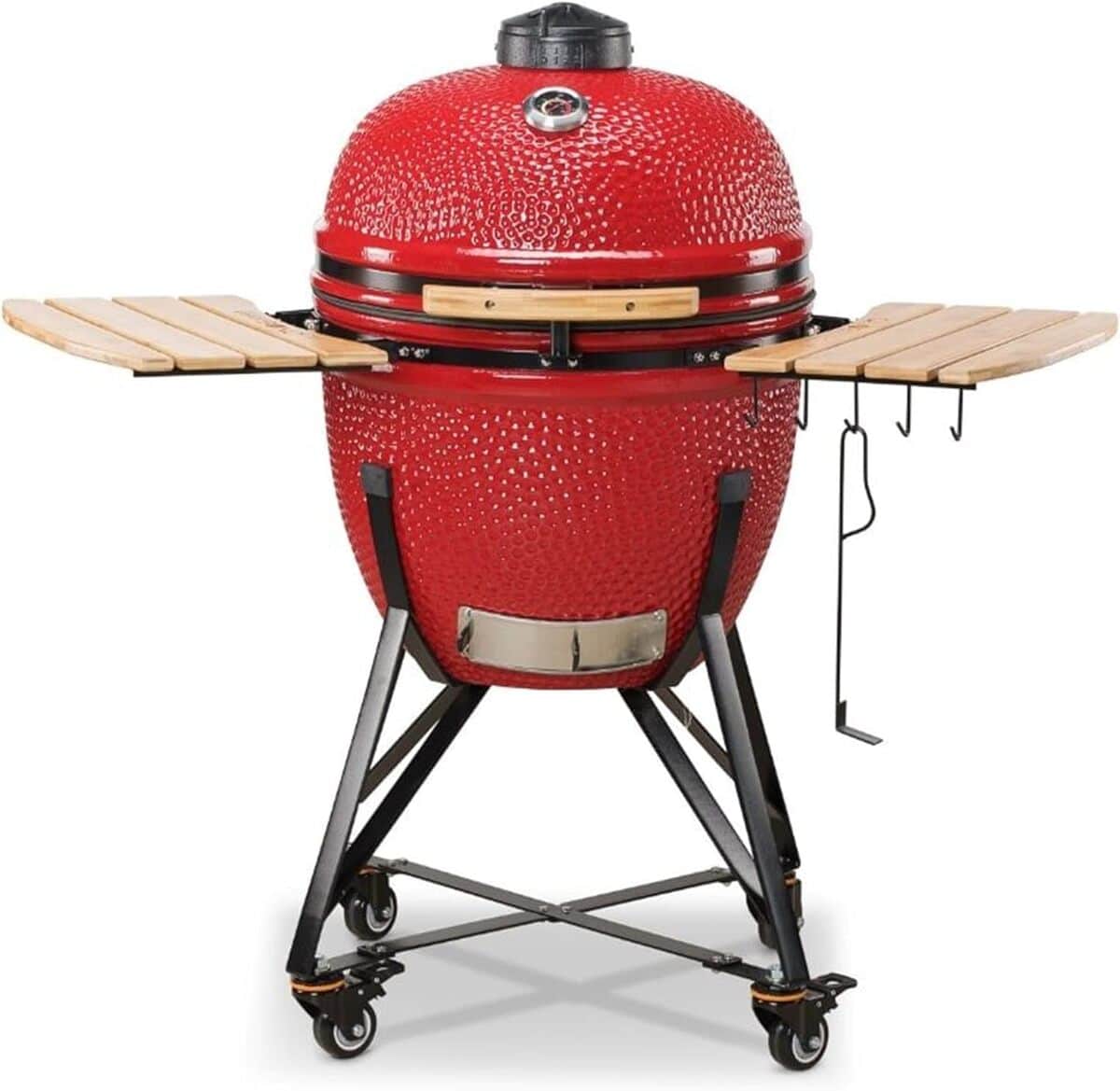 Test du kamado Bono Grande : barbecue et fumoir céramique en action