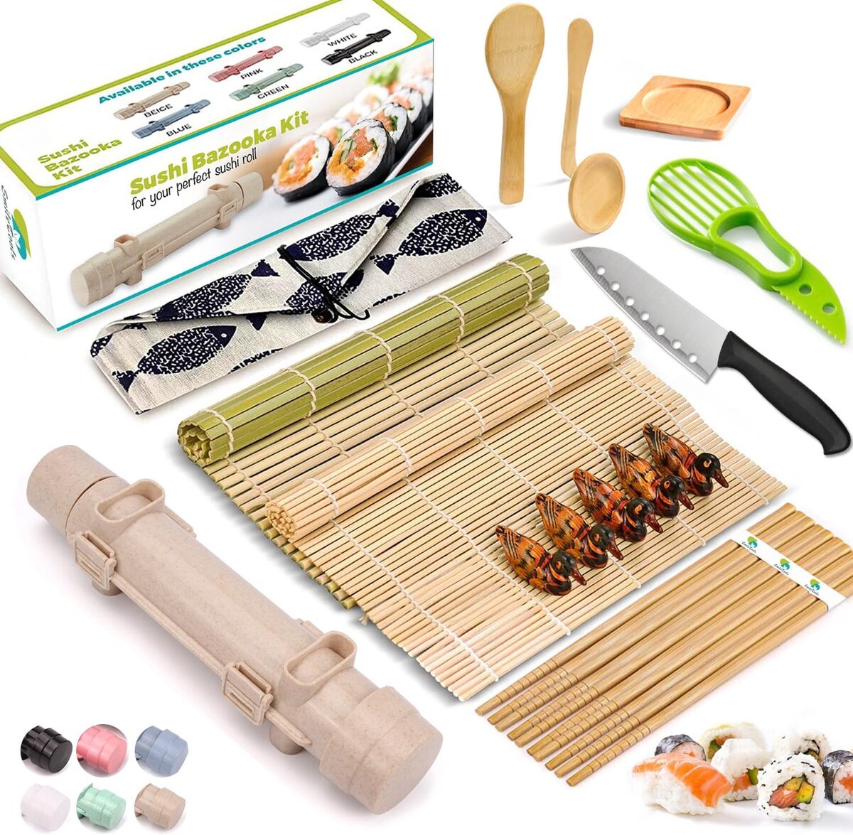 Test du kit de fabrication de sushis SmileTools : complet et facile à utiliser