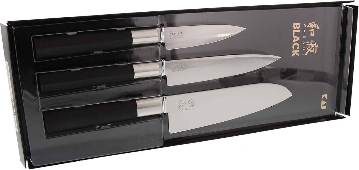 Kai Wasabi Black Ensemble De Couteaux à Steak 4 Pièces 6711S | Achetez à Prix Avantageux Chez