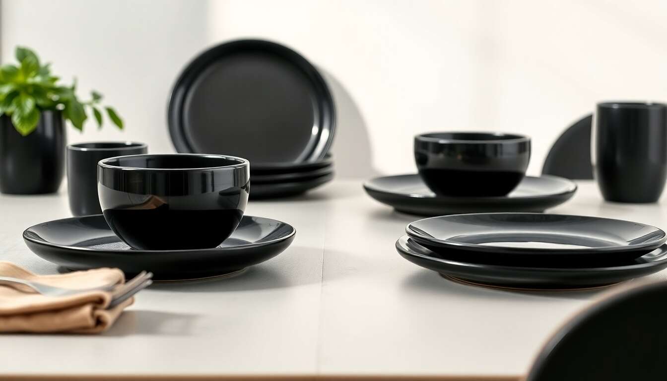 Avis sur les plateaux Home Beets en céramique noire