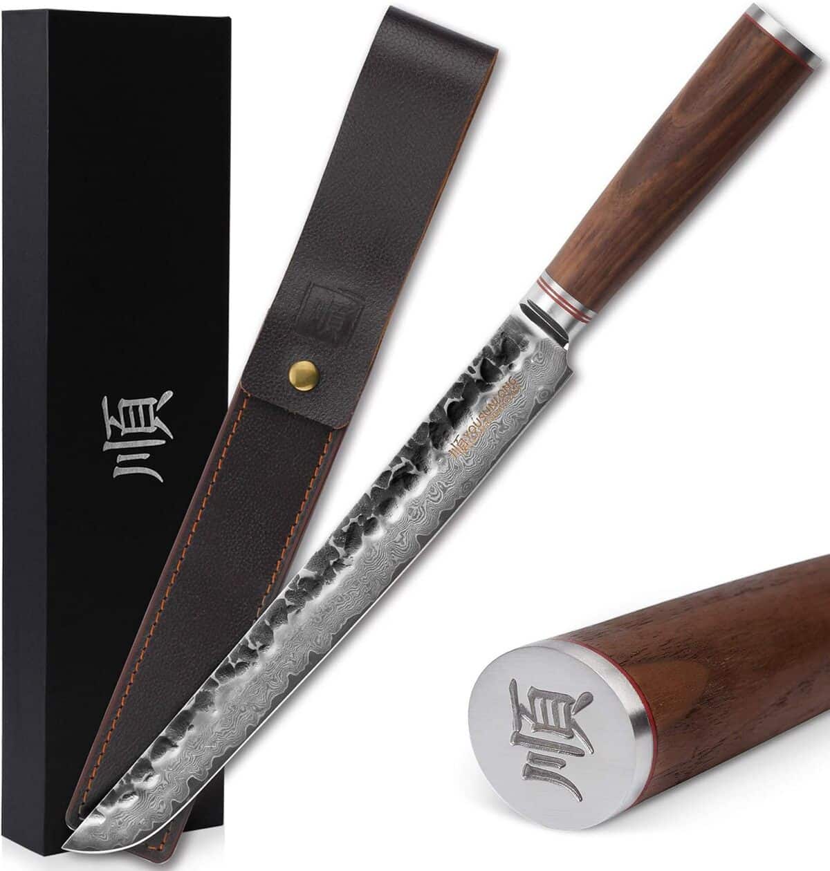 Test : couteau Yousunlong Max Sakimaru 280mm en damas japonais