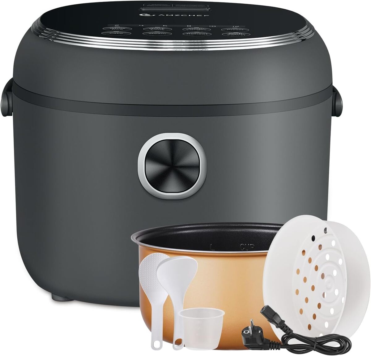 Test de l'AMZCHEF mini cuiseur à riz 4L : praticité au quotidien