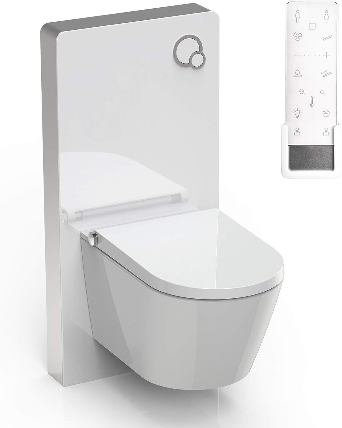 Test de l'ensemble WC japonais lavant PRO+ 1102 blanc