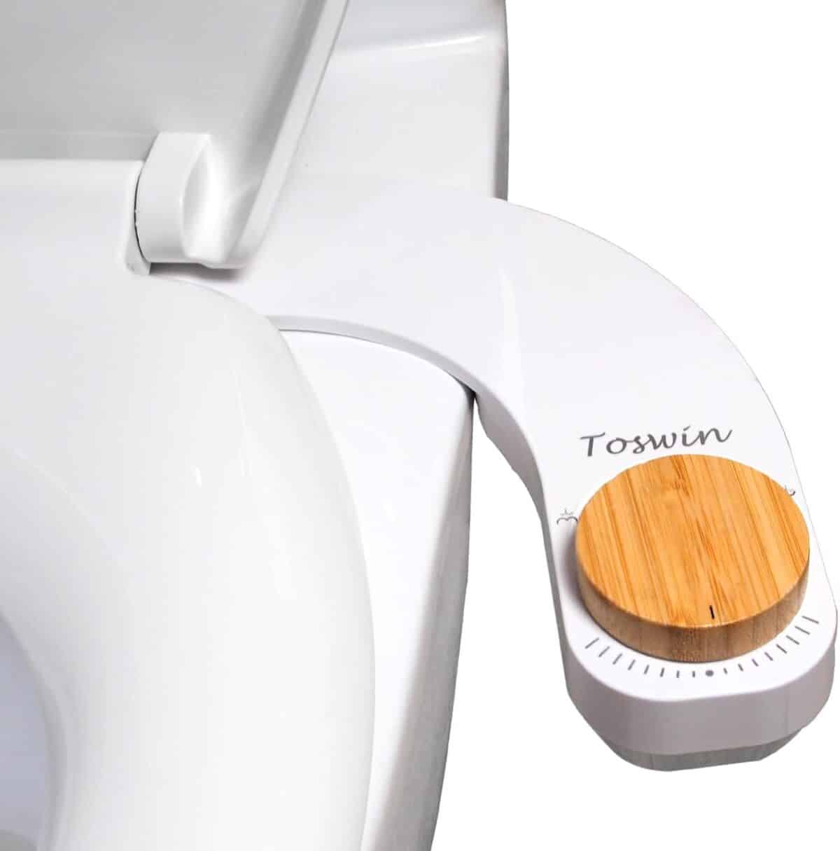 Test : fixation de bidet avec bouton en bambou