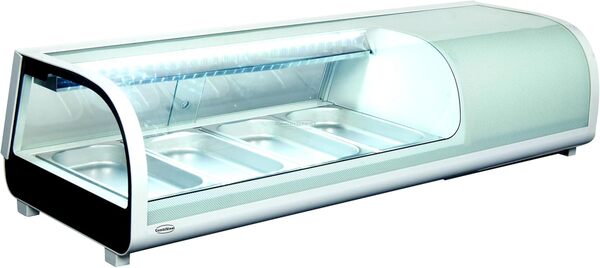 Vitrine Réfrigérée à Sushis 62 L - 6 GN 1/3 - Combisteel -