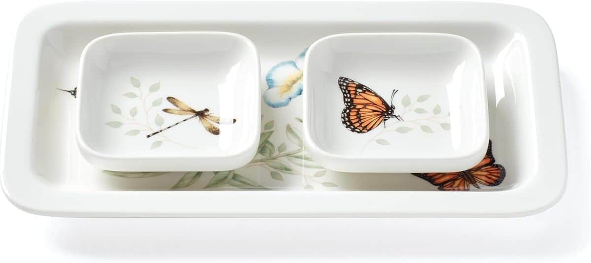Avis : lenox 892531 Butterfly Meadow assiette à sushi multicolore