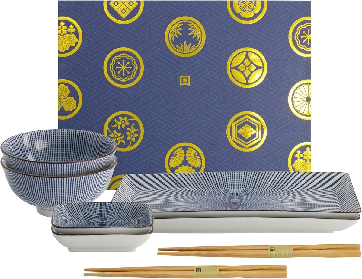 Avis sur le set de vaisselle en porcelaine Tokio design studio Sendan Tokusa Blue