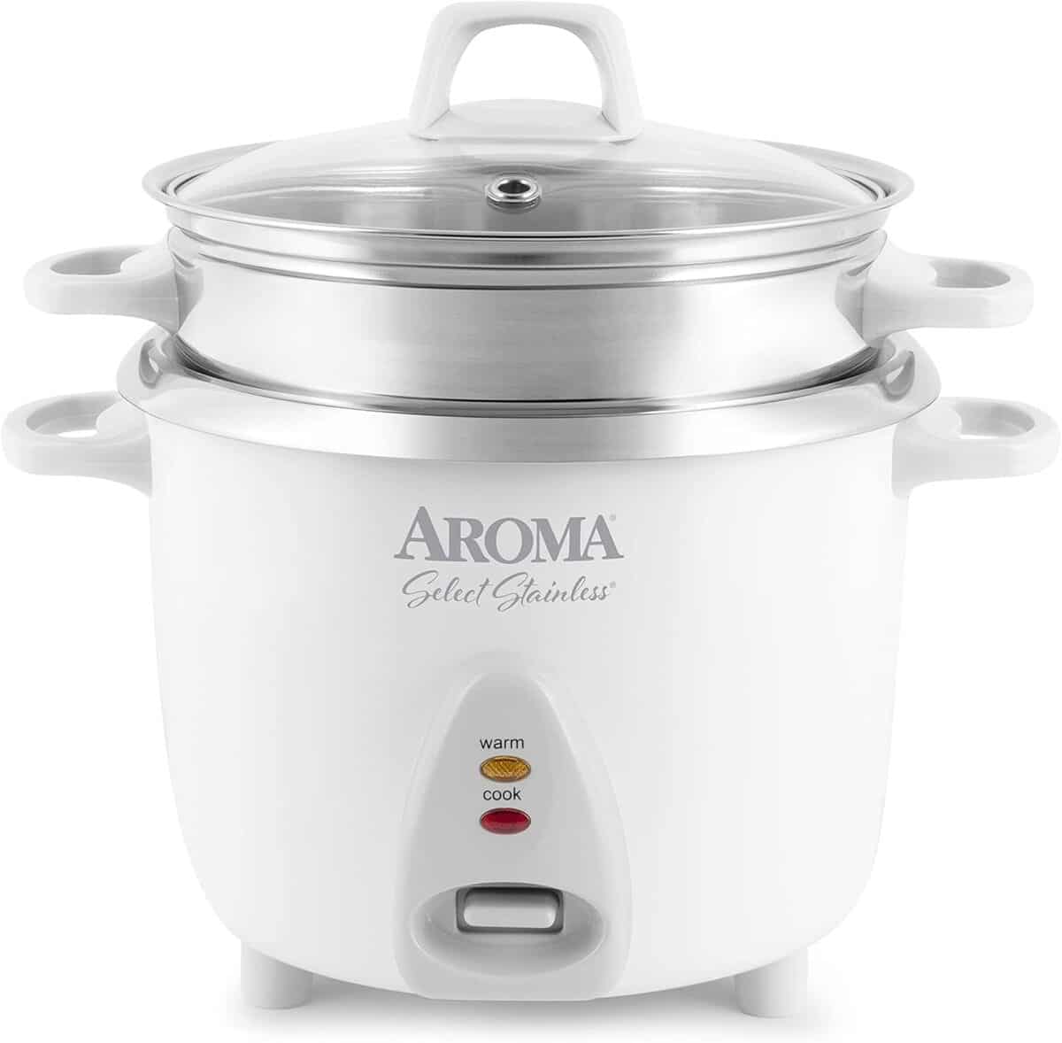 Test : cuiseur à riz Aroma Housewares ARC-757-1SG, 14 tasses acier inoxydable