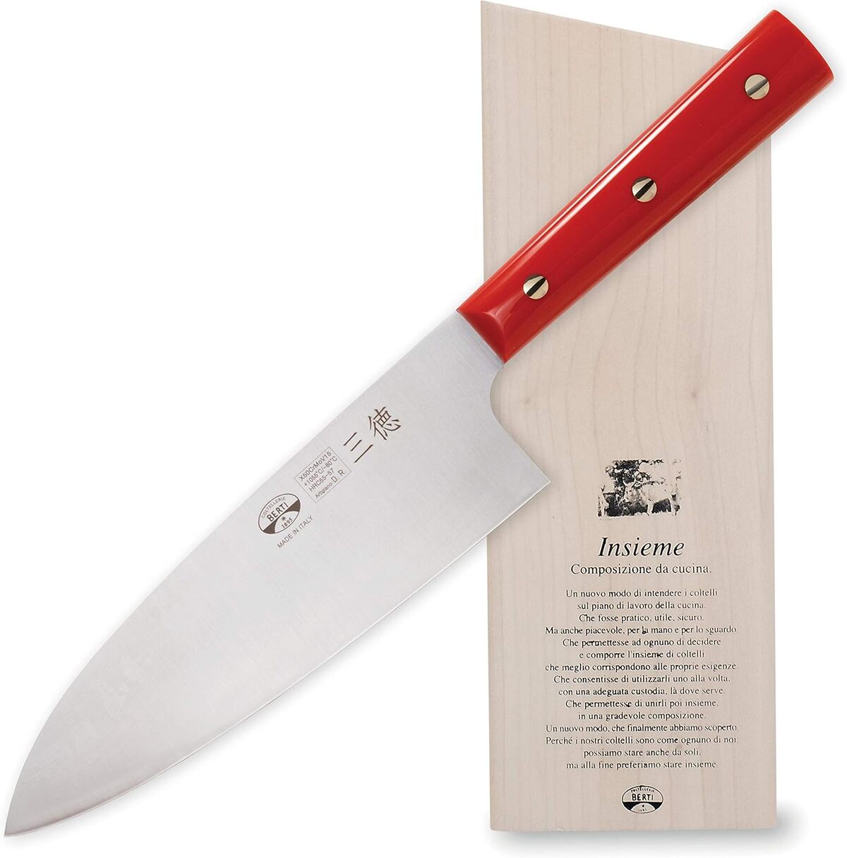 Test du couteau santoku Coltellerie Berti 1895 : le compagnon idéal pour les chefs