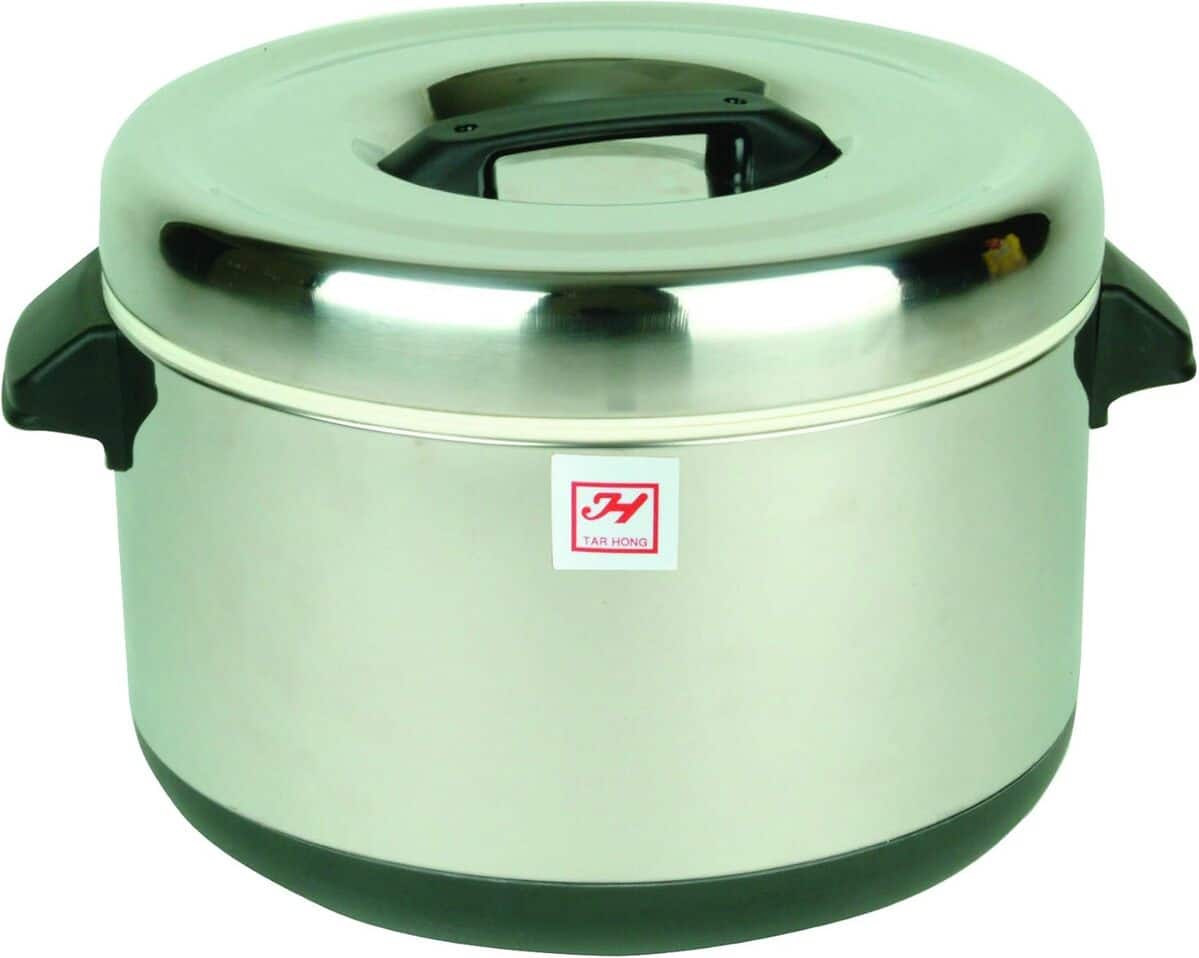 Test du pot à sushi isolé 40 tasses Thunder Group SEJ72000