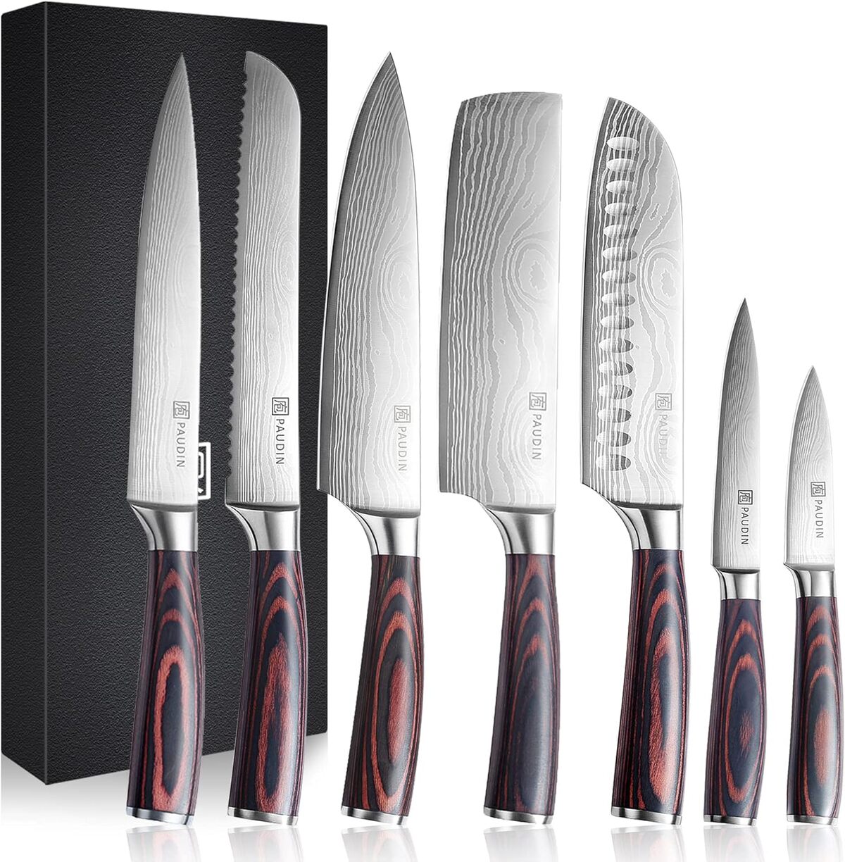 Test : set de couteaux Paudin professionnel 7 pièces