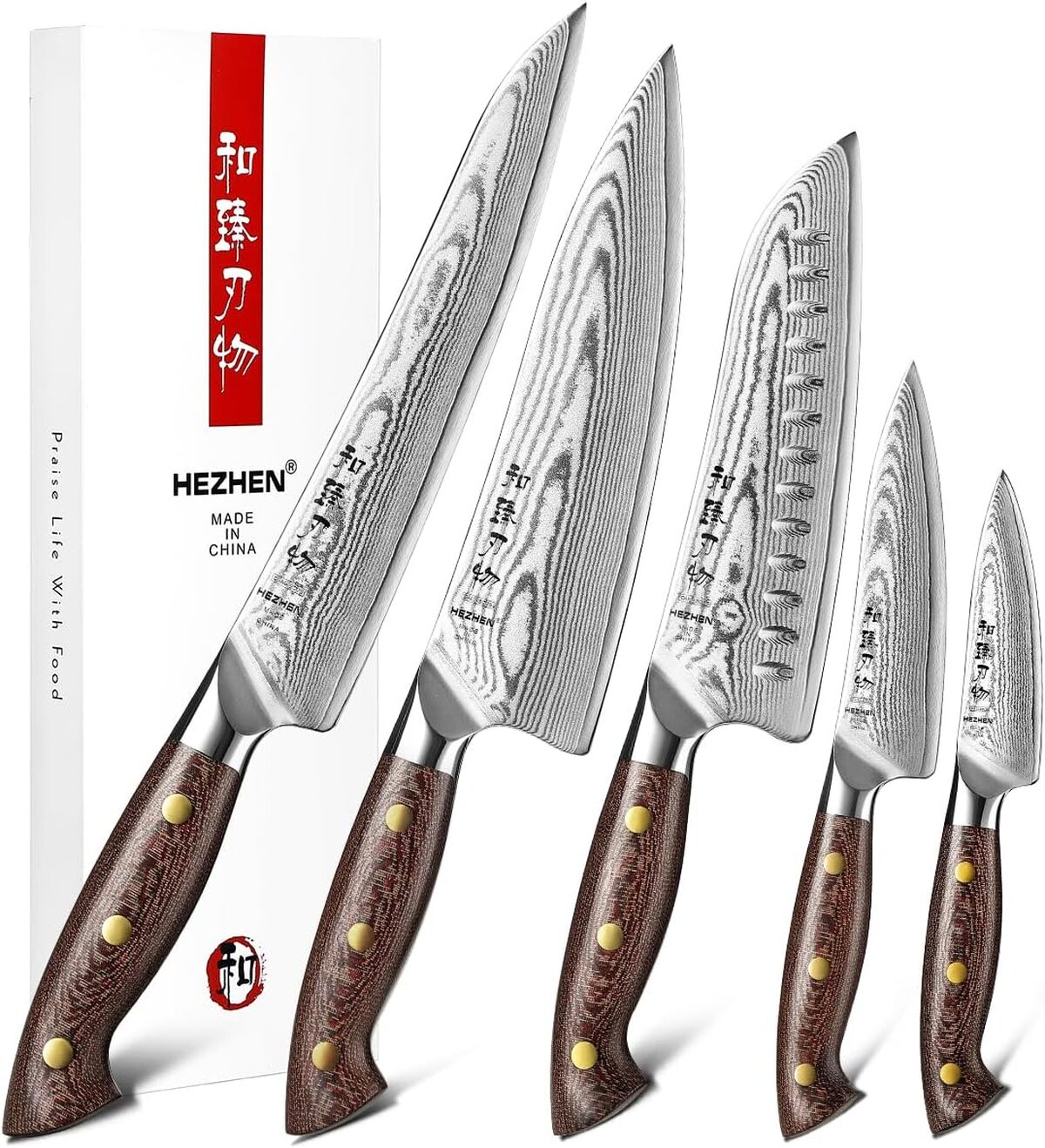 Test des couteaux HEZHEN : précision et élégance en cuisine