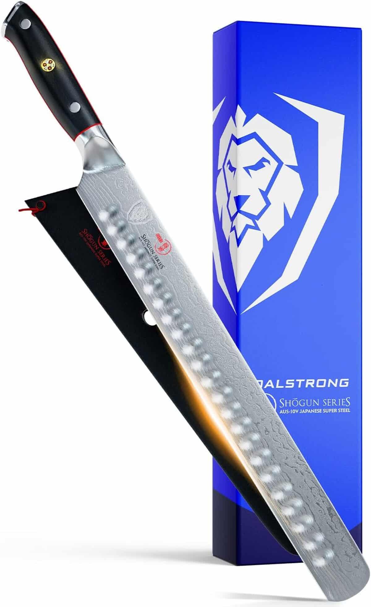 Test du couteau DALSTRONG Shogun 12" en acier japonais AUS-10V