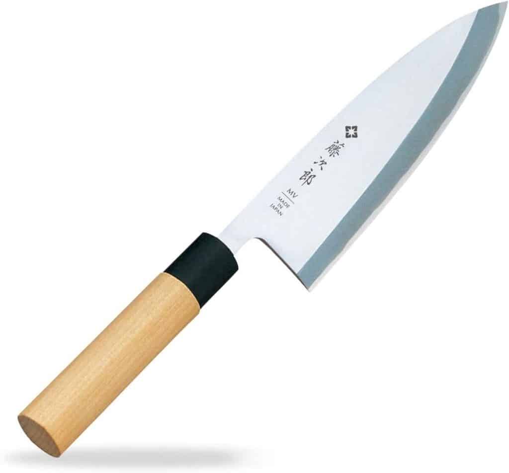 Test : couteau japonais Deba Tojiro F-1055 en acier inoxydable