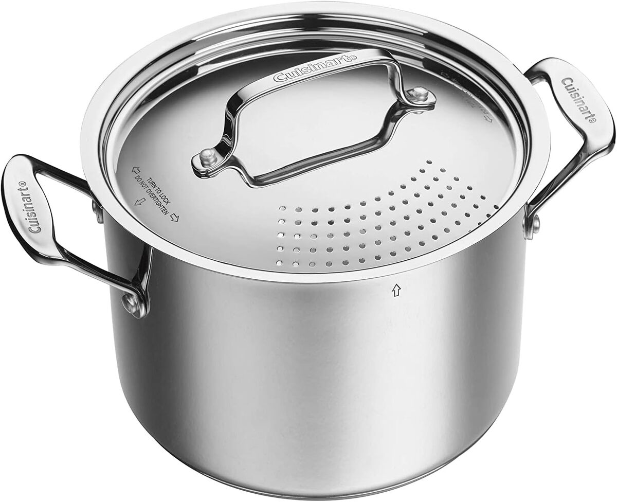 Test : casserole à pâtes Cuisinart 766S-22 en acier inoxydable