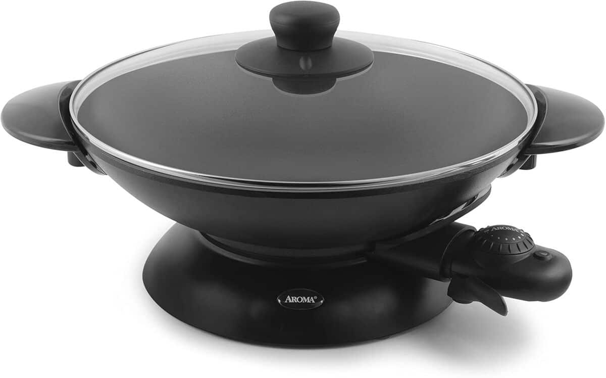 Test du wok électrique Housewares-Aroma AEW 306 de 5-Quart