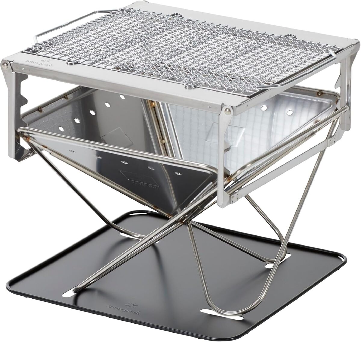 Test : snow peak Takibi fire & grill avec barbecue intégré