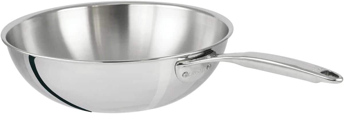 Test : wok Cristel Wok30Cpfsk en inox 30 cm Castel Pro
